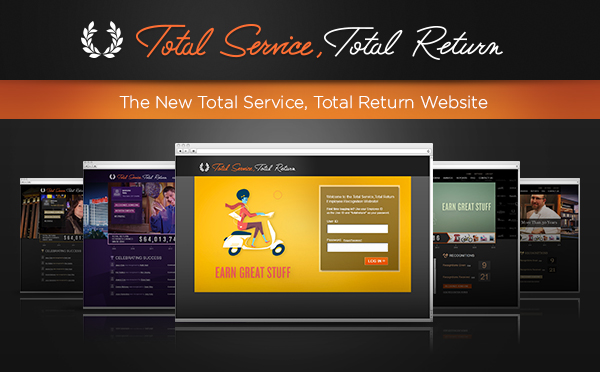 The New Total Service, Total Return Website